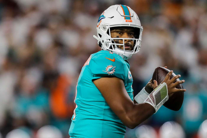 Miami Dolphins quarfterback Tua Tagovailoa